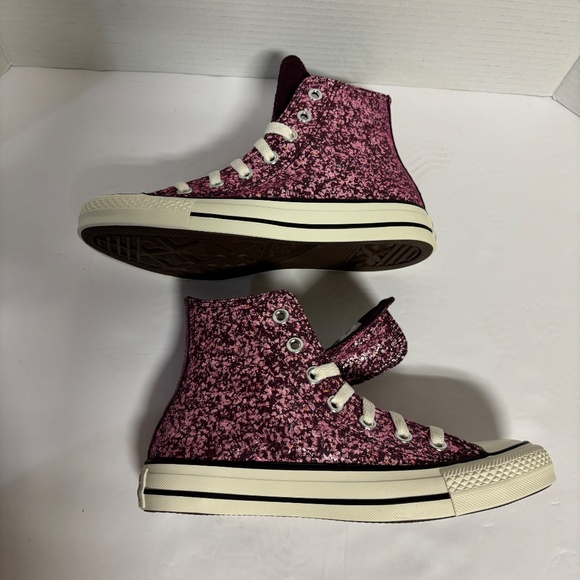 Women's Converse Chuck Taylor All Stars Sneakers High Top Purple Size 6.5 NWT - Picture 10 of 12